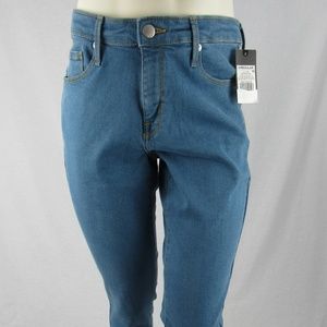 Mid Rise Skinny Jean Aqua Freez